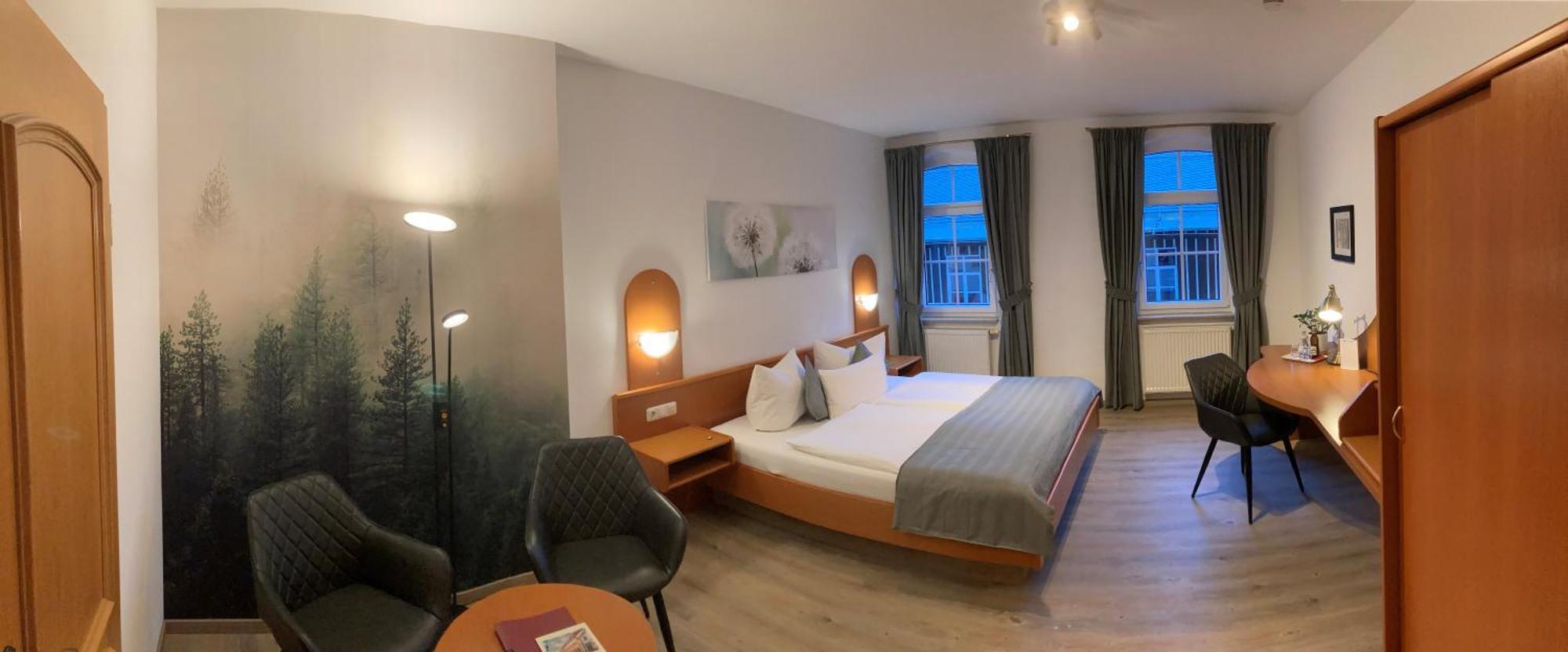 Hotel Zur Fernmuehle Ziegenrück Esterno foto
