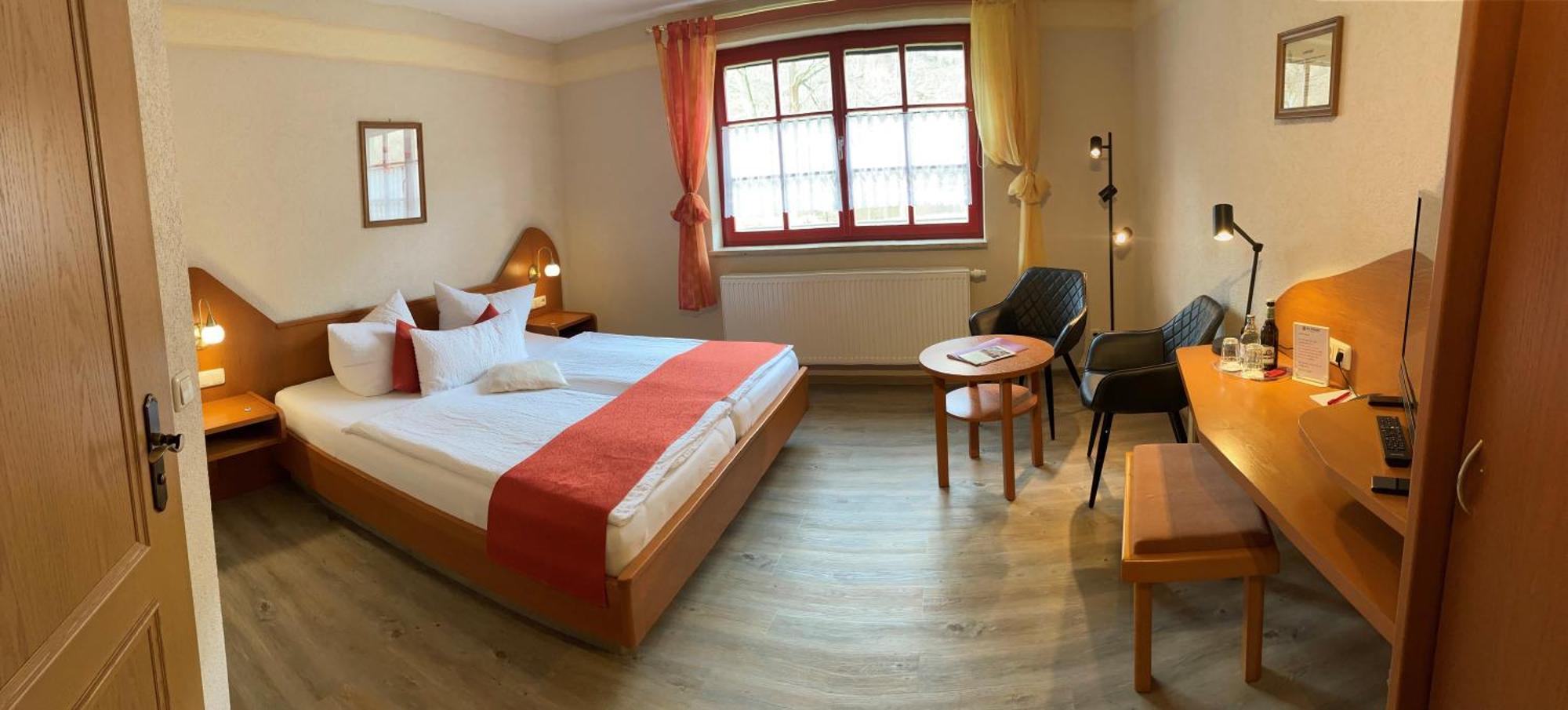 Hotel Zur Fernmuehle Ziegenrück Esterno foto