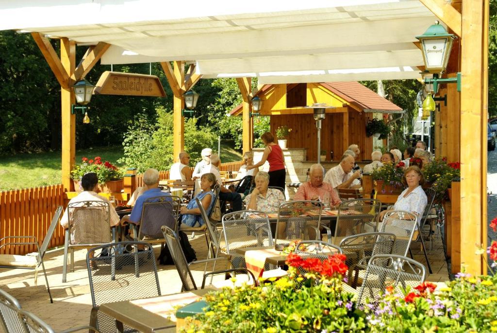Hotel Zur Fernmuehle Ziegenrück Esterno foto
