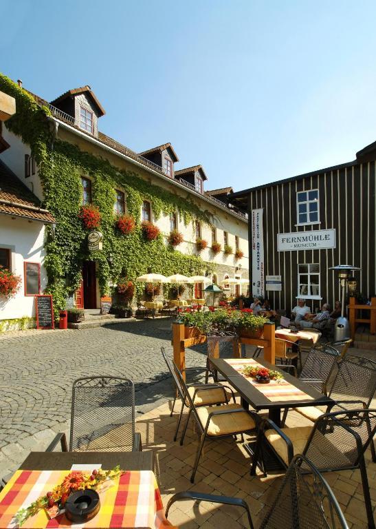 Hotel Zur Fernmuehle Ziegenrück Esterno foto